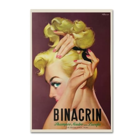 Vintage Apple Collection 'Glamour Shampoo' Canvas Art,30x47